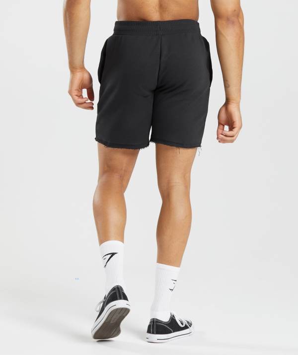 Panske Šortky Gymshark Legacy Čierne | NW5790268
